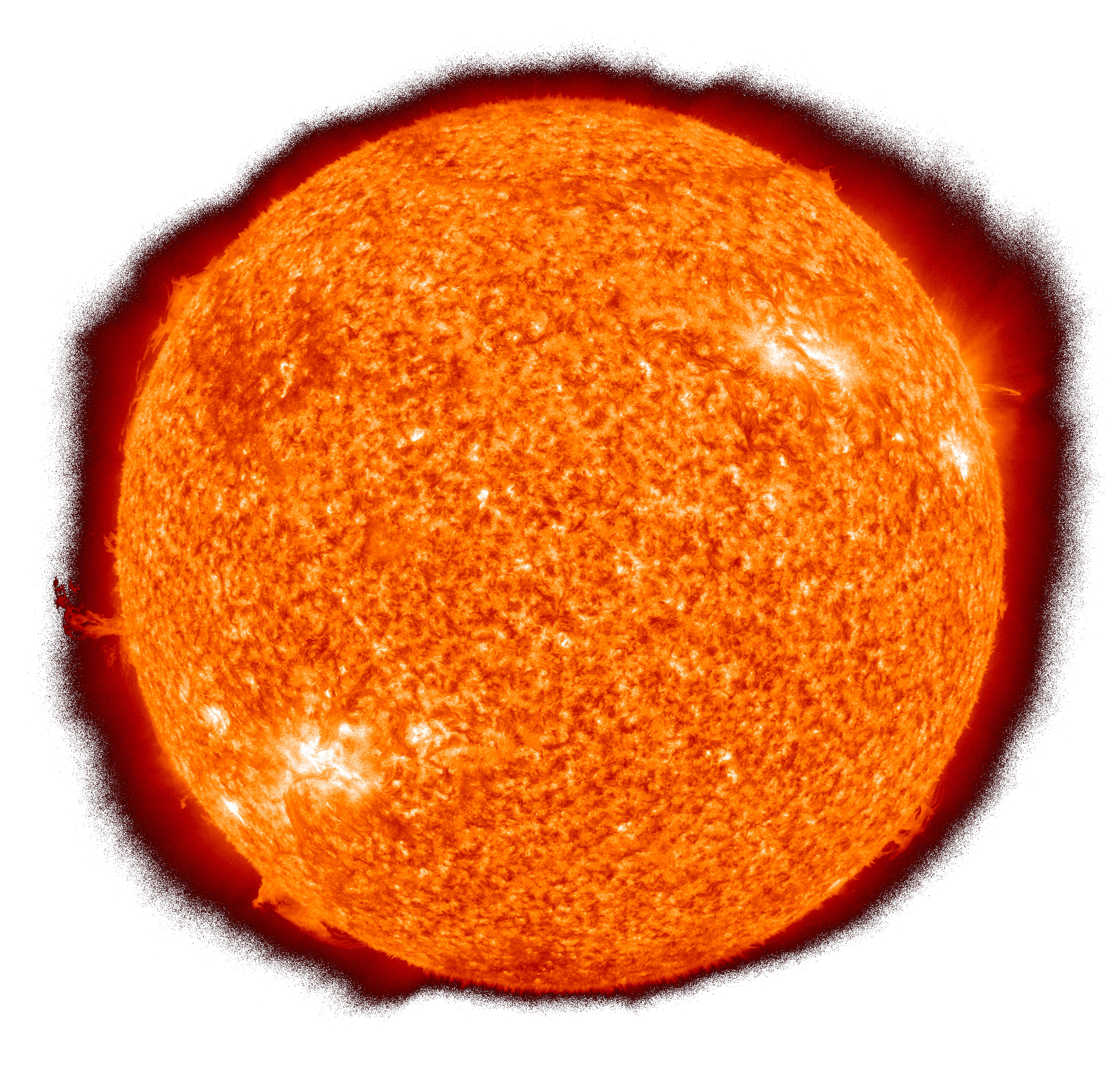 The Sun Transparent